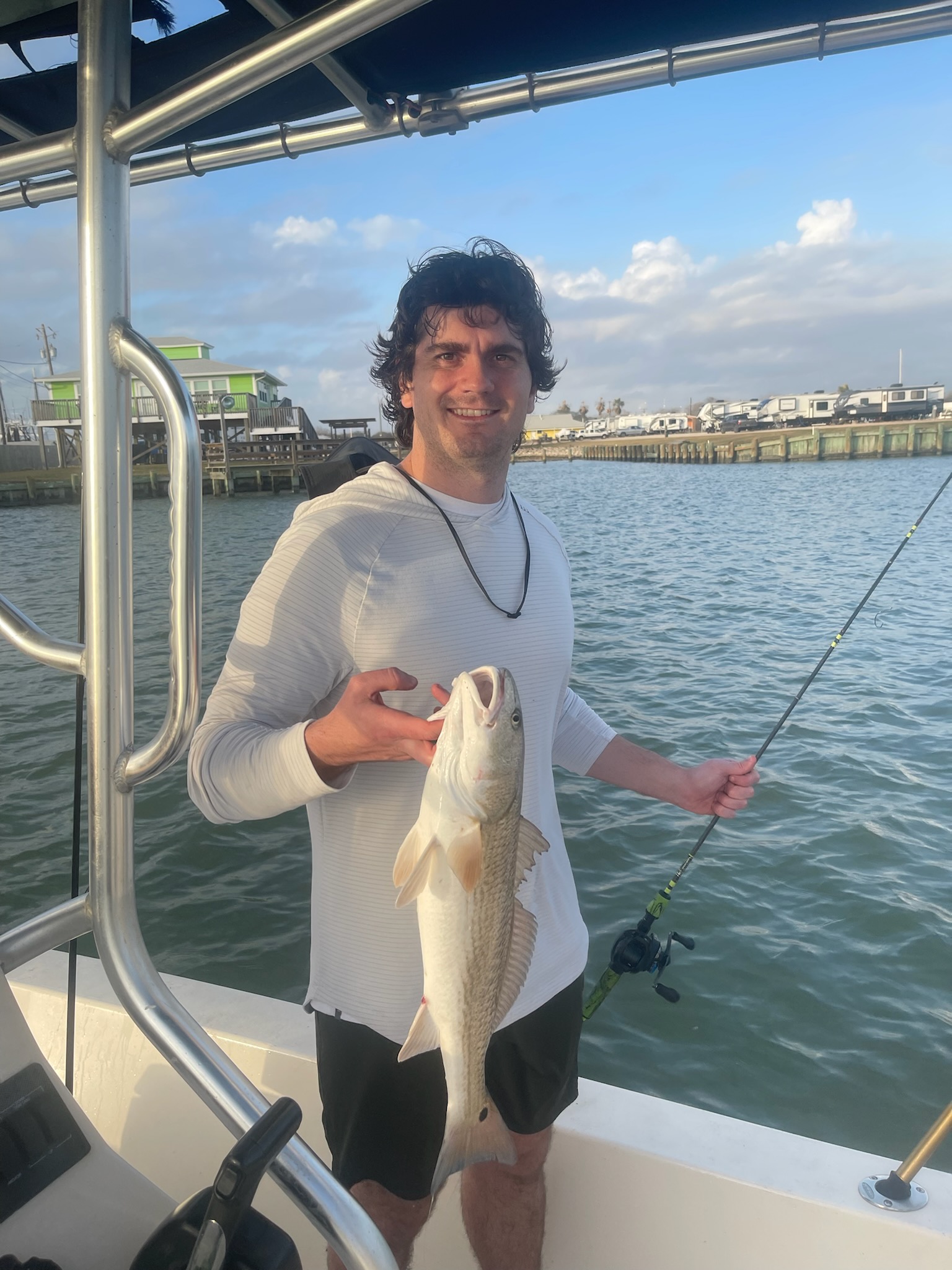 Redfish Fishing in Palacios, Texas