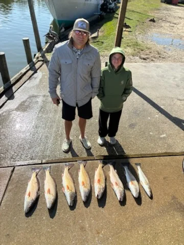 Fishing in Bon Secour, Alabama