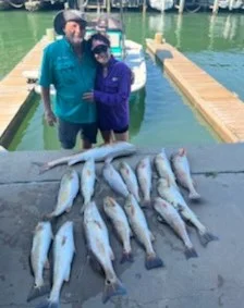 Fishing in Port O'Connor, Texas
