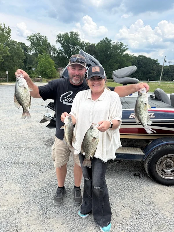 Fishing in Salisbury, North Carolina