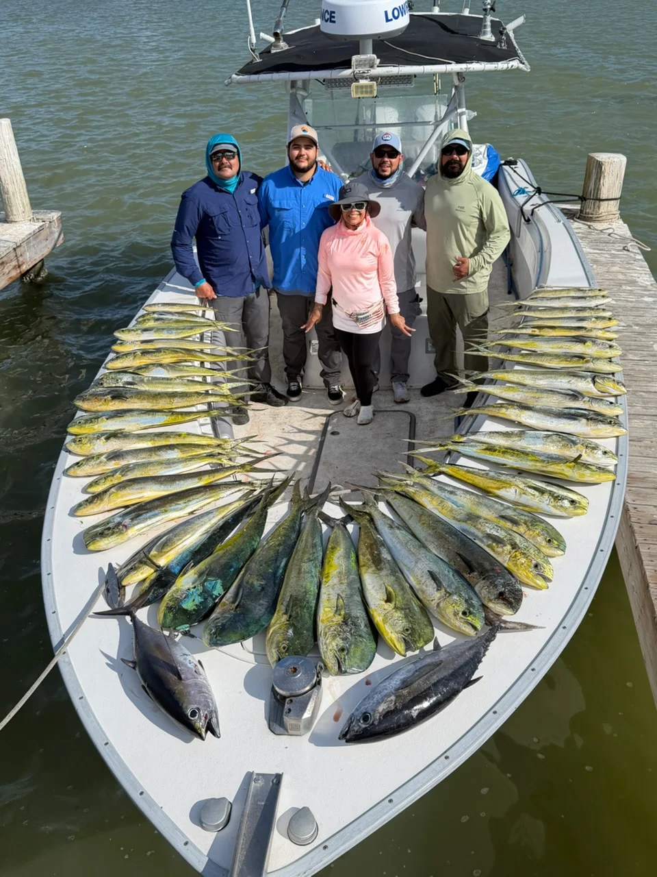 Fishing in Port Mansfield, Texas