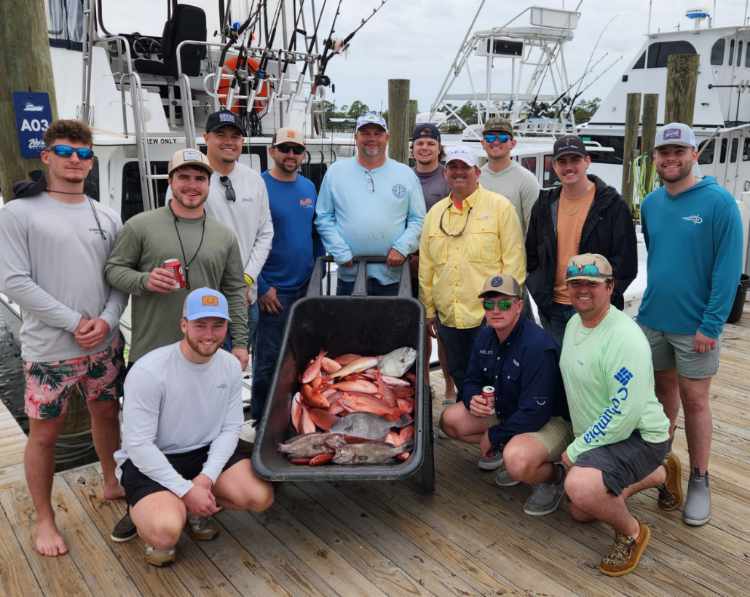 Fishing in Orange Beach, Alabama