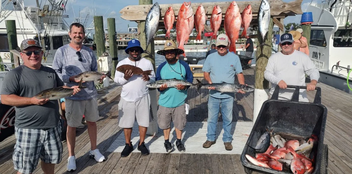 Fishing in Orange Beach, Alabama
