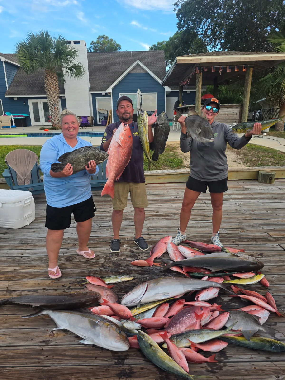 Fishing in Dauphin Island, Alabama