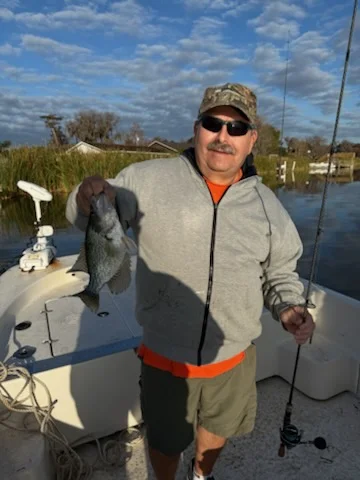 Fishing in Lake Panasoffkee, Florida