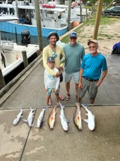 Fishing in Bon Secour, Alabama