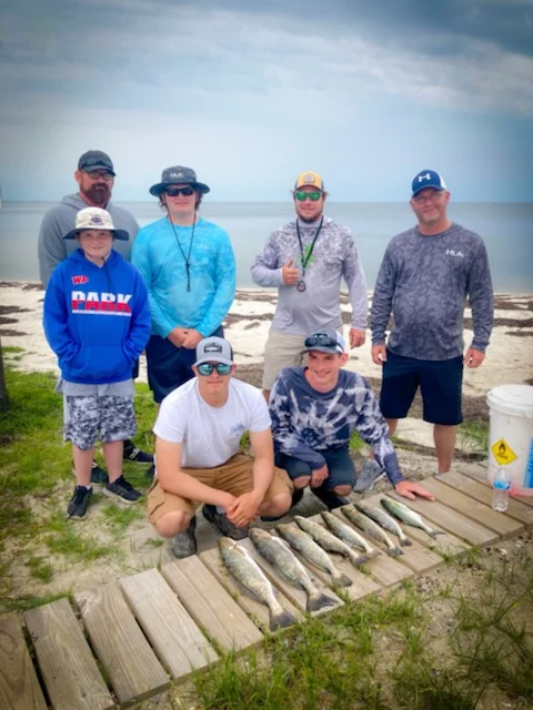 Speckled Trout / Spotted Seatrout fishing in Rodanthe, North Carolina