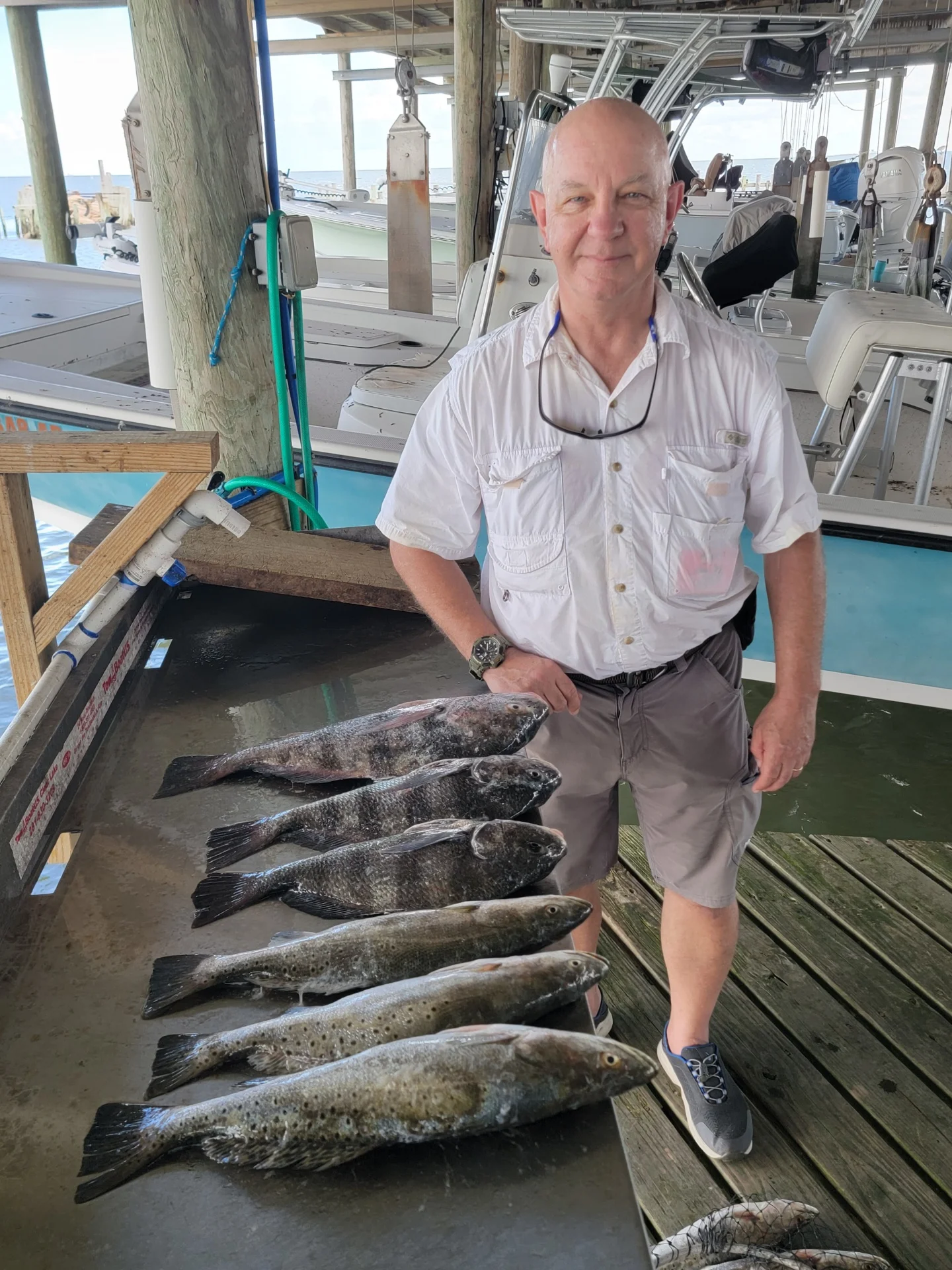 Fishing in Galveston, Texas