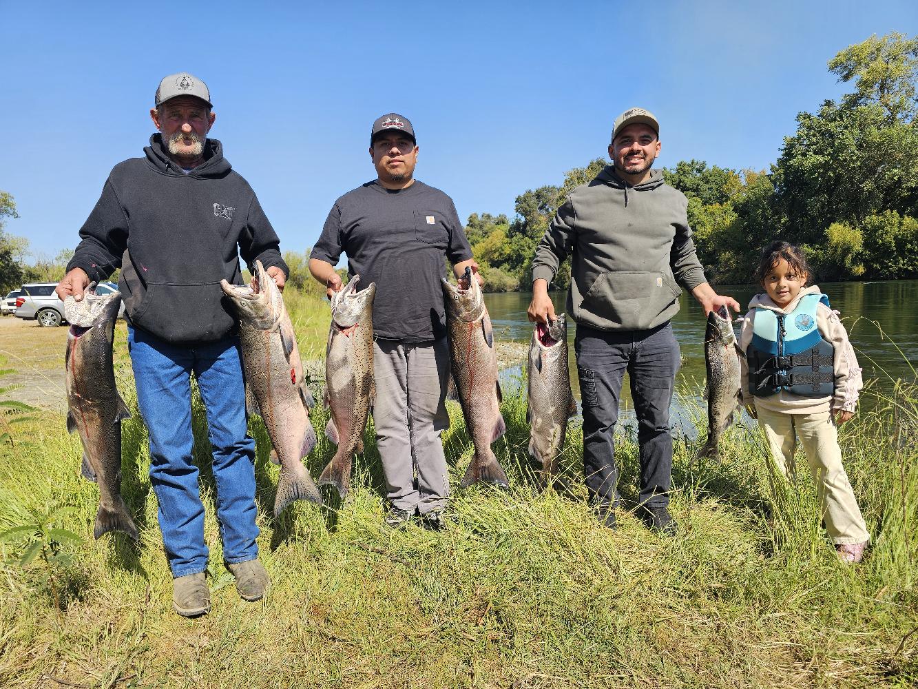 Fishing in Knights Landing, California