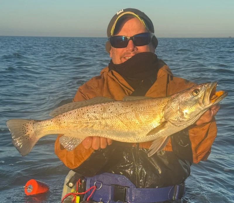 Fishing in Galveston, Texas