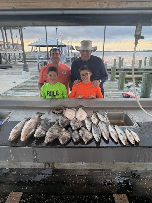 Fishing in Lake Charles, Louisiana