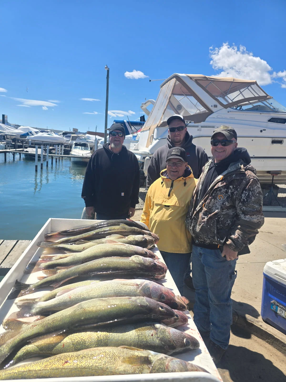 Fishing in Wyandotte, Michigan