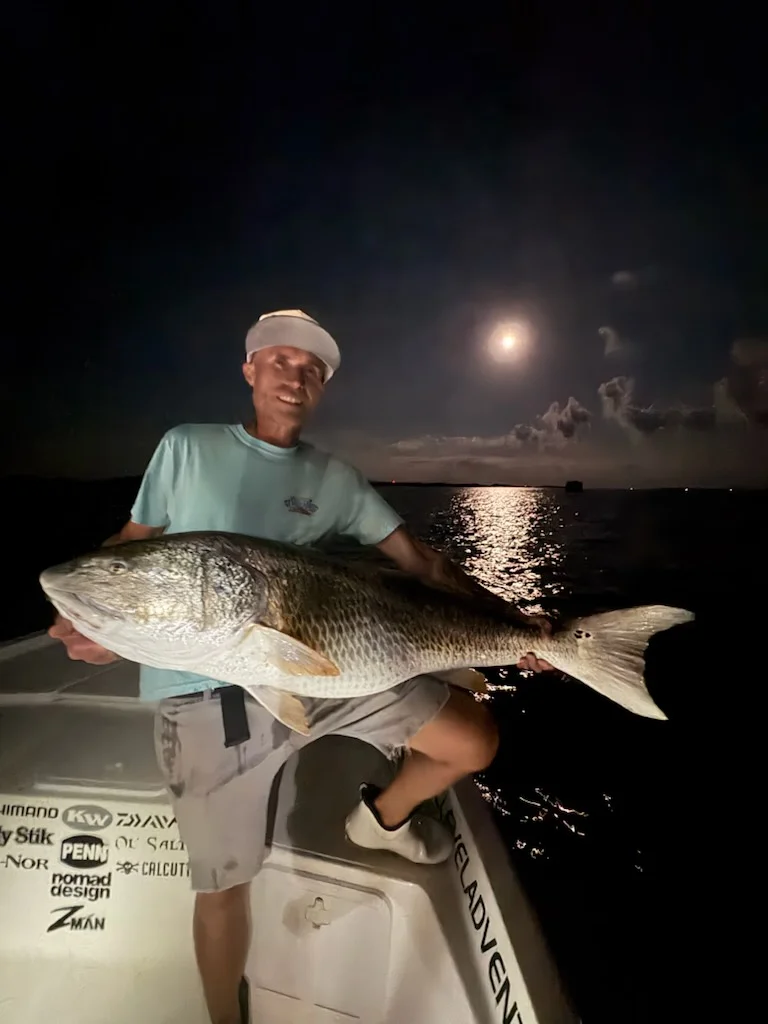 Fishing in Wanchese, North Carolina