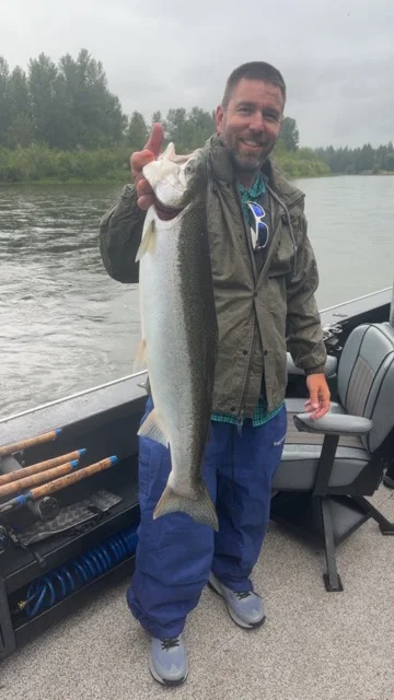 Fishing in Montesano, Washington