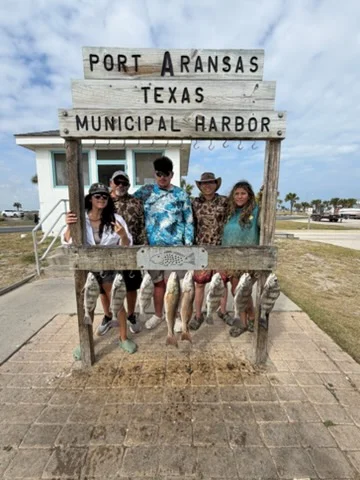 Fishing in Port Aransas, Texas