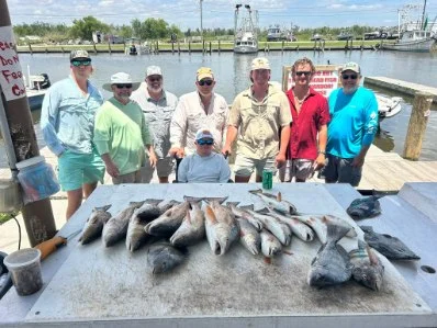 Fishing in Lafitte, Louisiana