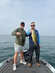 Fishing in Belle River, Canada