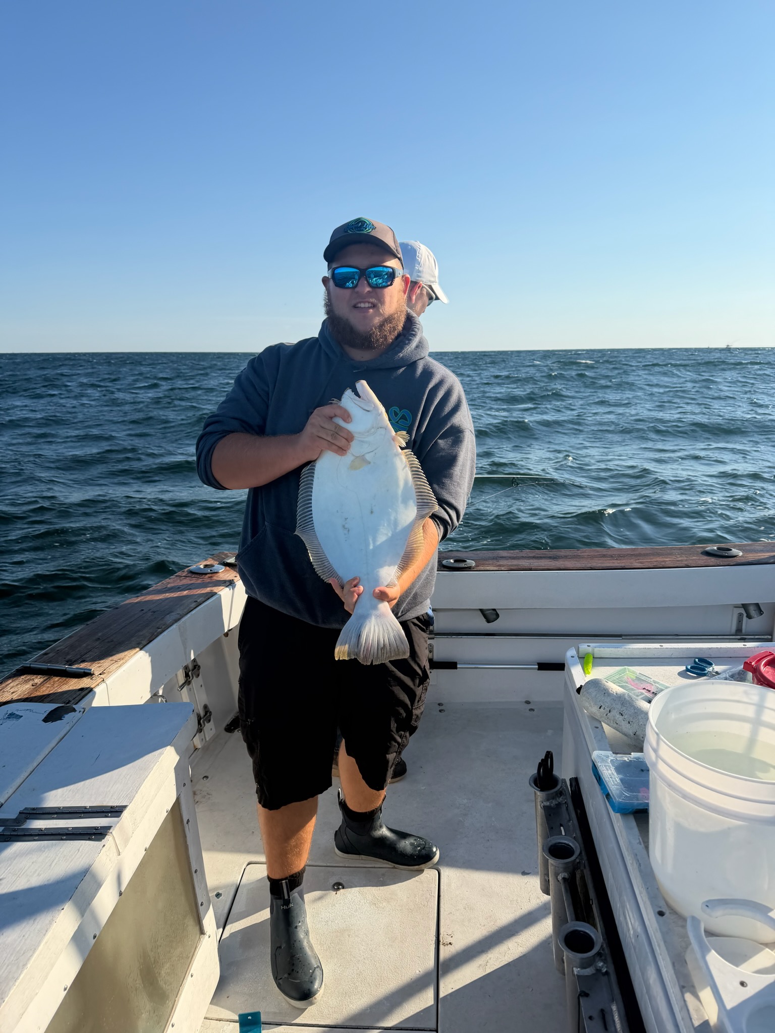 Fishing in Keyport, New Jersey