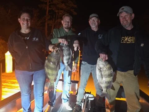 Fishing in Elberta, Alabama