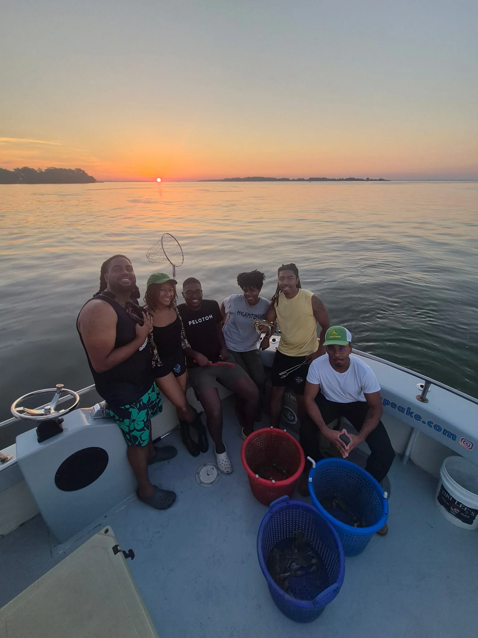 Fishing in Sparrows Point, Maryland