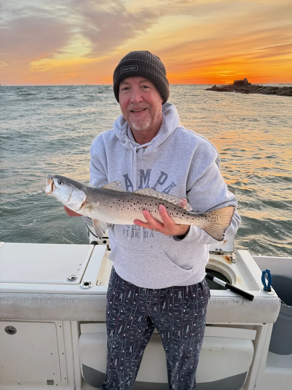 Fishing in Galveston, Texas