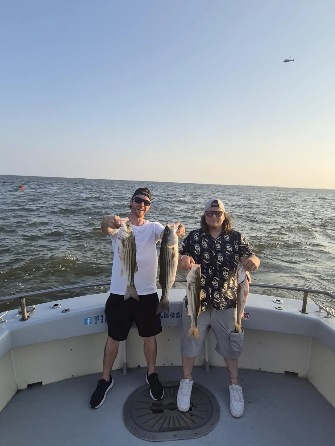 Fishing in Sparrows Point, Maryland