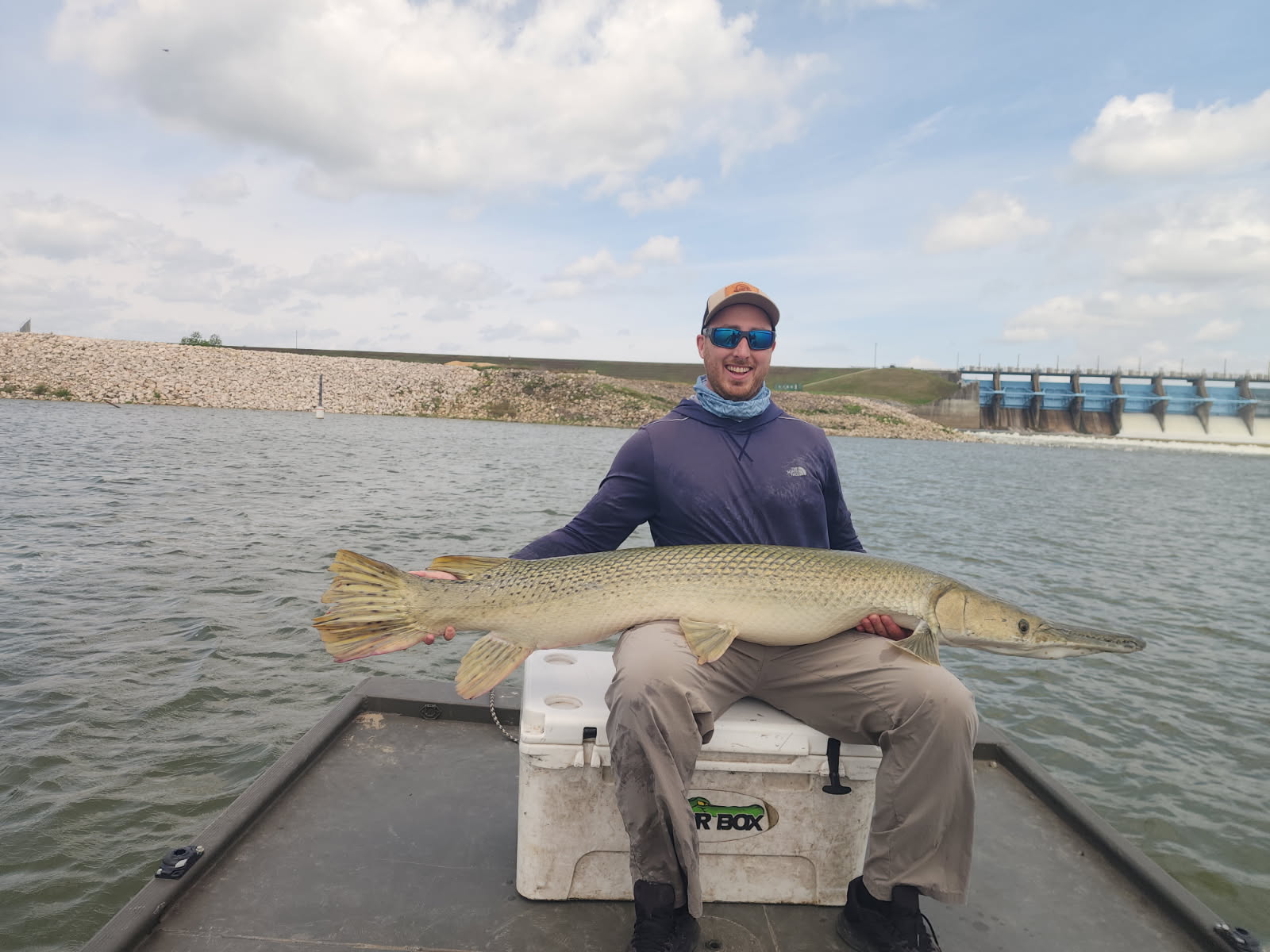 Fishing in Coldspring, Texas
