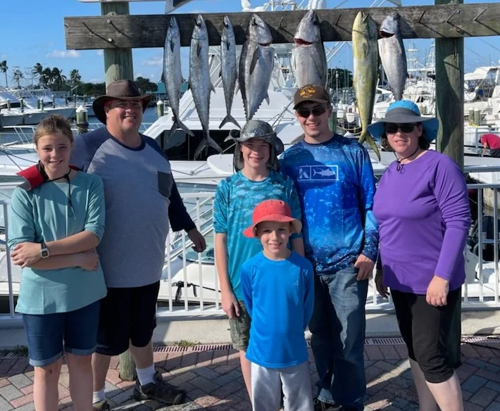 Blackfin Tuna, Mahi Mahi / Dorado, Spanish Mackerel Fishing in Fort Pierce, Florida