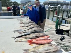 Fishing in Fort Morgan, Alabama