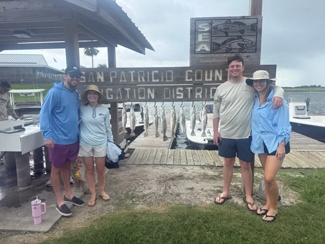 Fishing in Aransas Pass, Texas