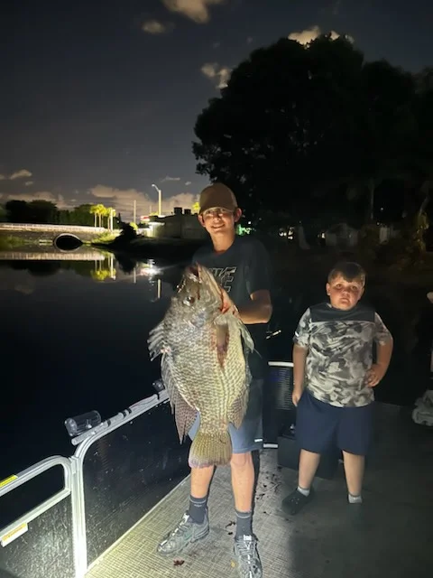 Tilapia Fishing in Fort Lauderdale, Florida