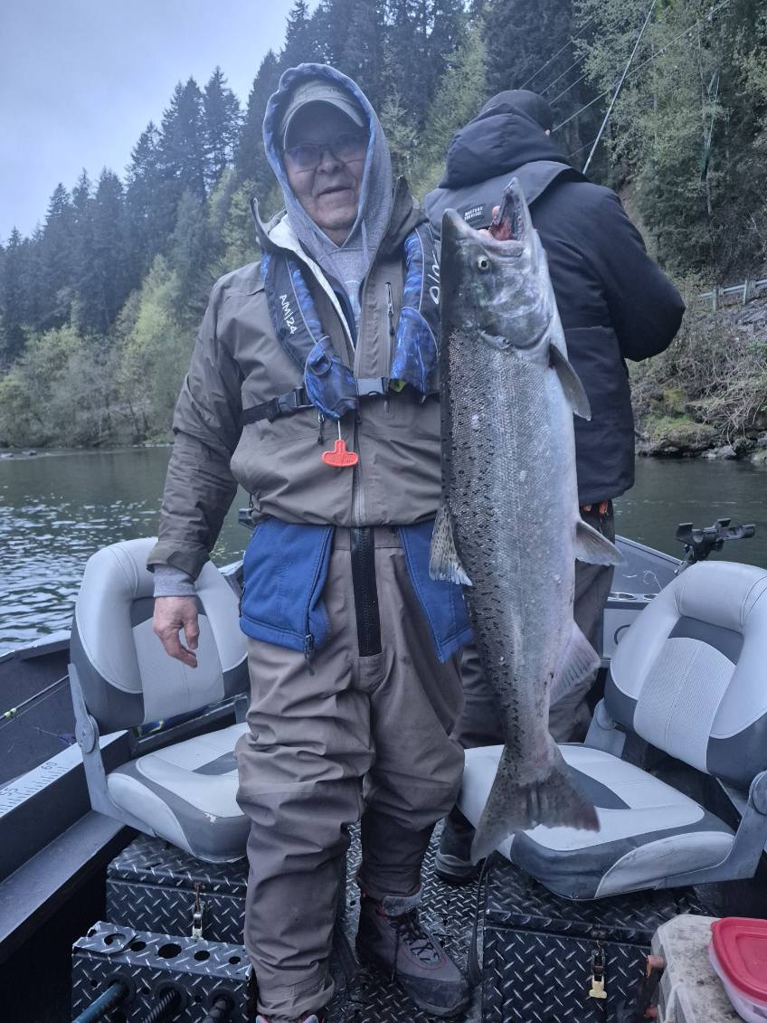 Fishing in Kalama, Washington