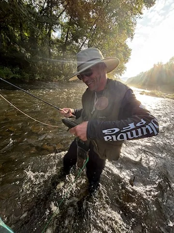 Fishing in Broken Bow, Oklahoma
