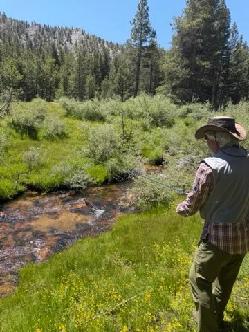 Fishing in Bishop, California