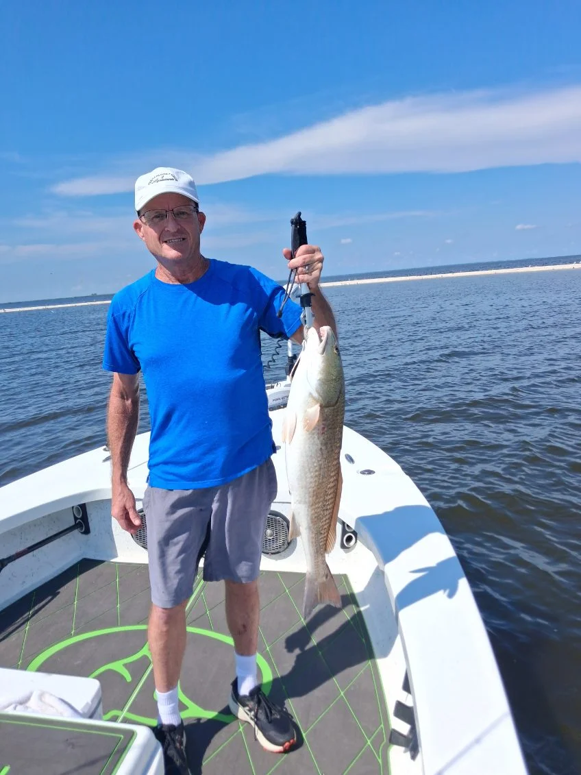 Fishing in Lafitte, Louisiana