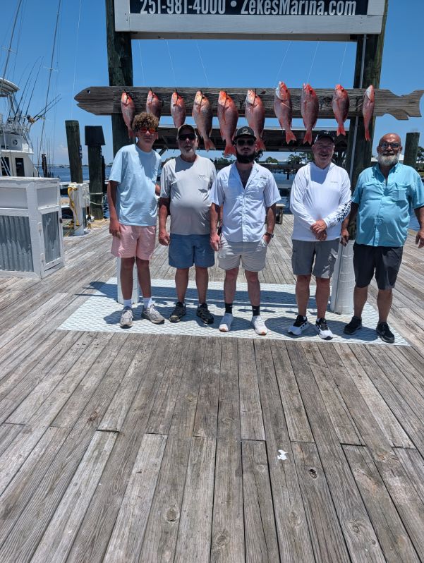 Fishing in Orange Beach, Alabama