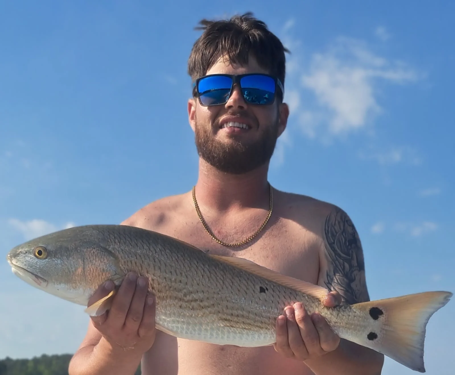 Fishing in North Topsail Beach, North Carolina