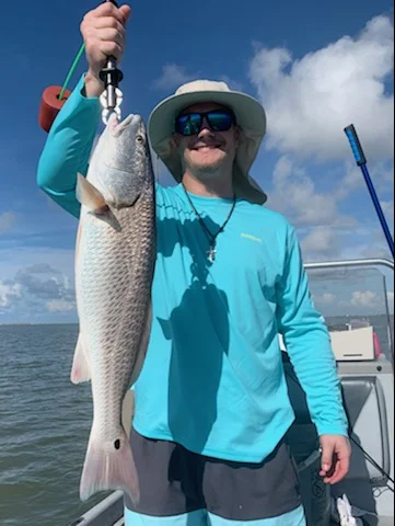 Redfish fishing in Matagorda, Texas