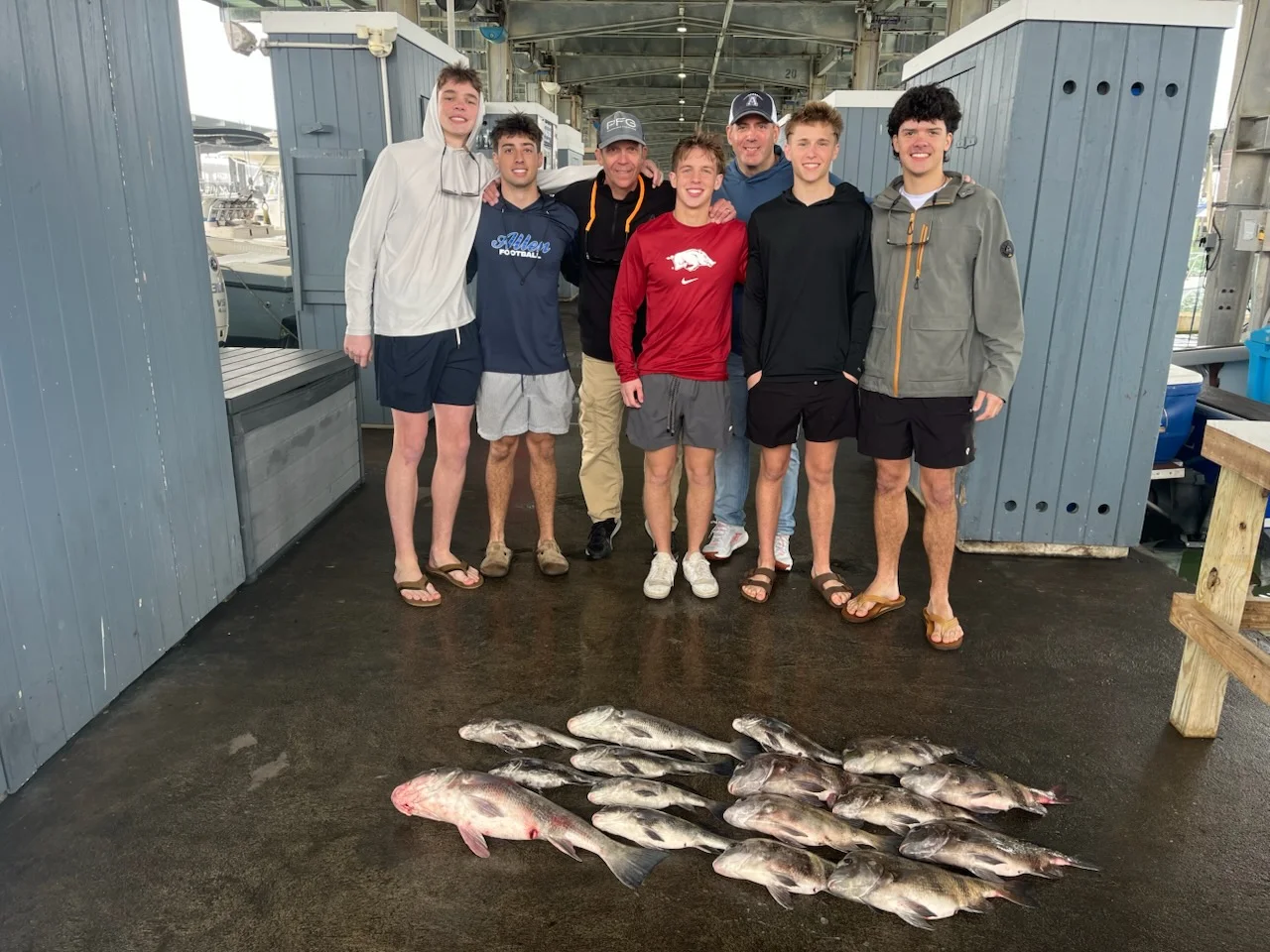 Fishing in Galveston, Texas