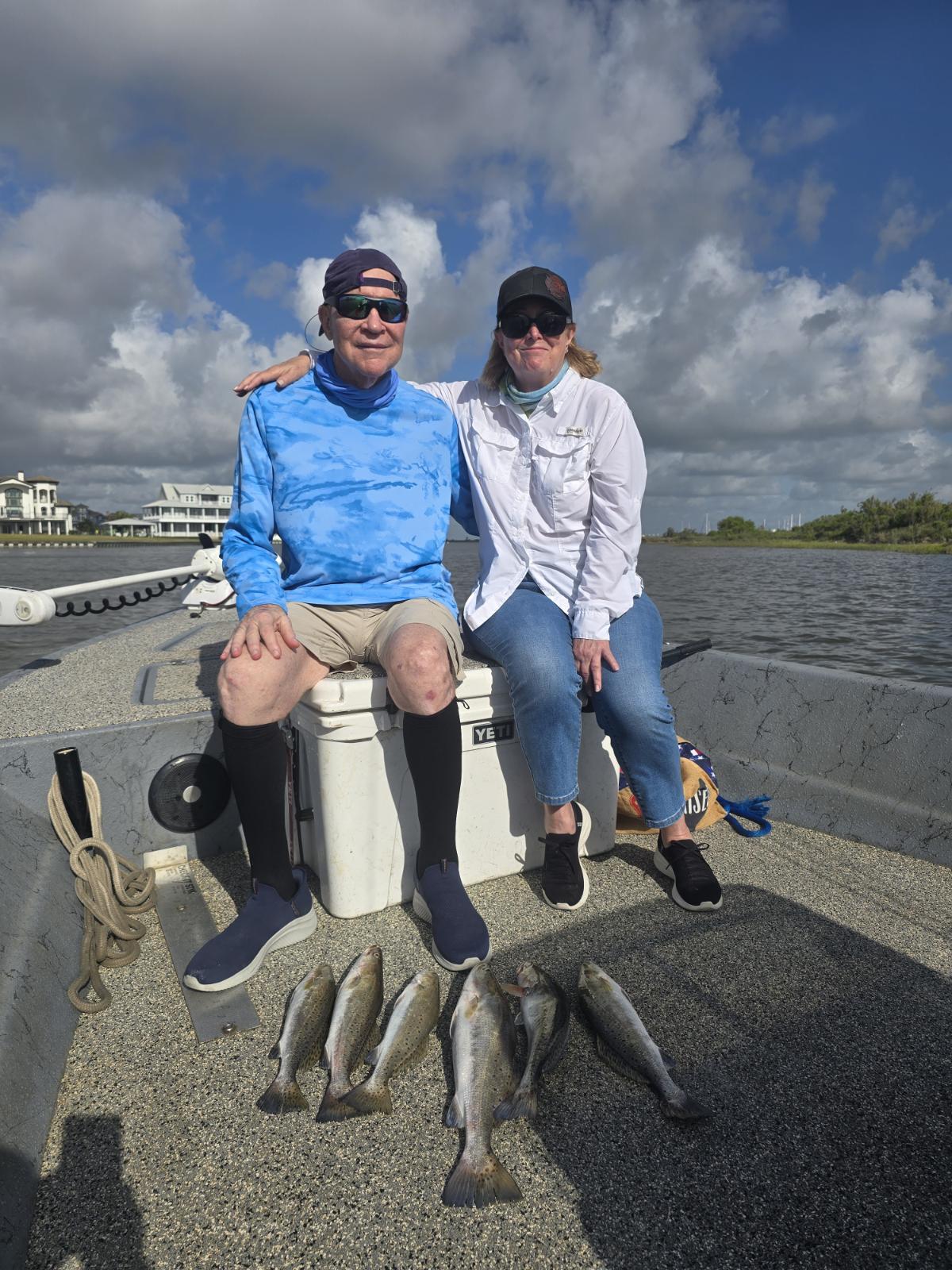 Fishing in Galveston, Texas
