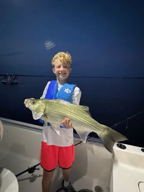 Fishing in Little Elm, Texas