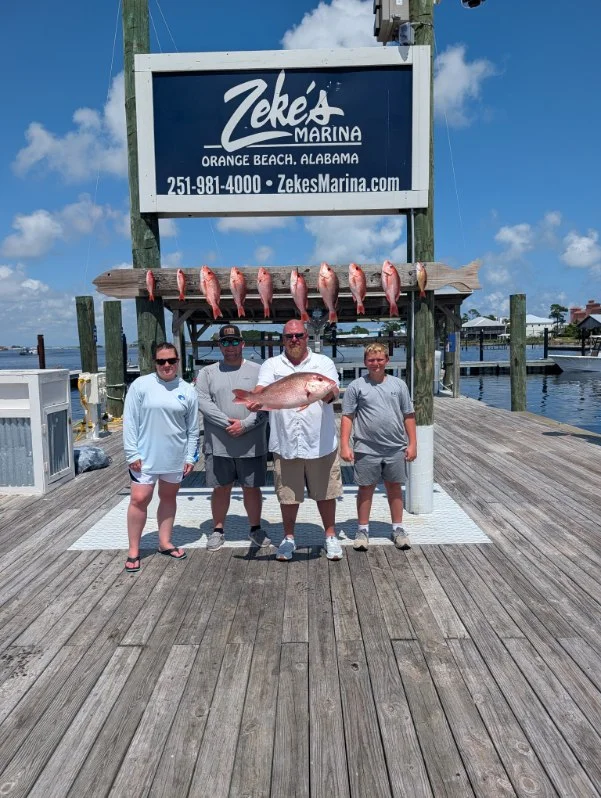 Fishing in Orange Beach, Alabama