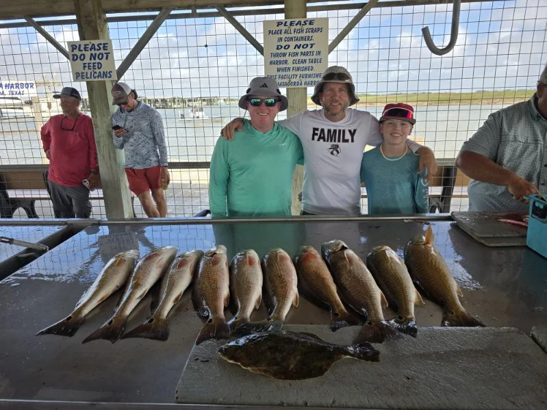 Fishing in Matagorda, Texas