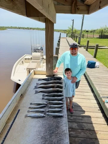 Fishing in Freeport, Texas