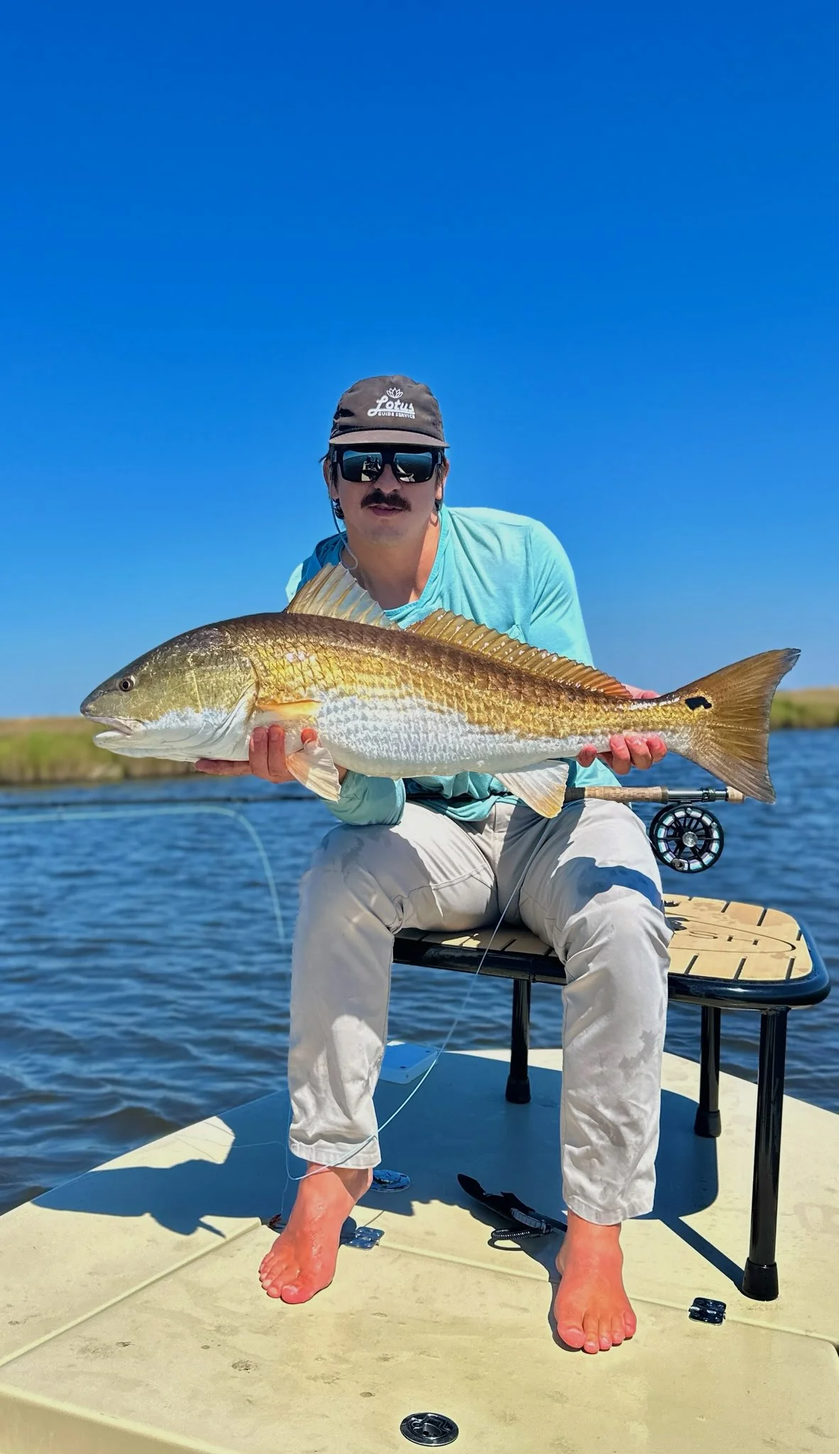 Redfish Fishing in Galveston, Texas