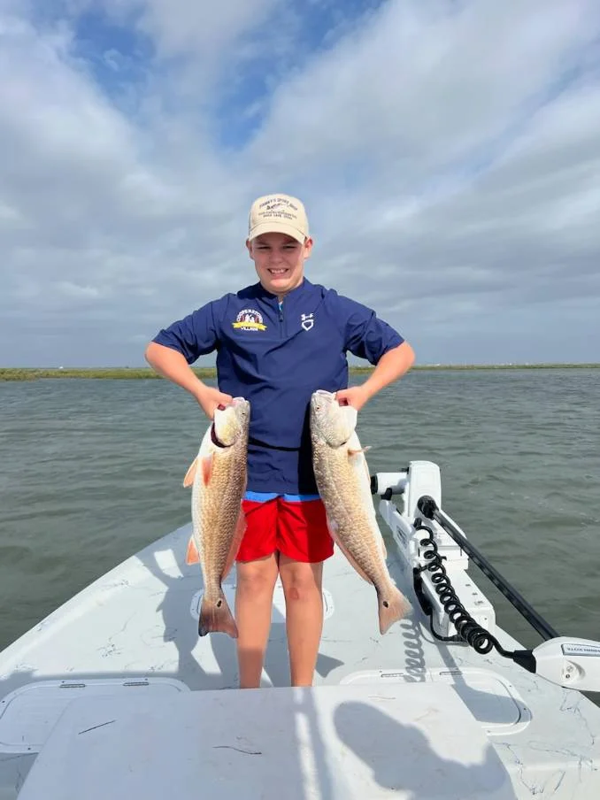 Fishing in Port O'Connor, Texas
