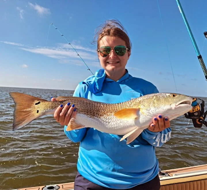 Fishing in Wanchese, North Carolina
