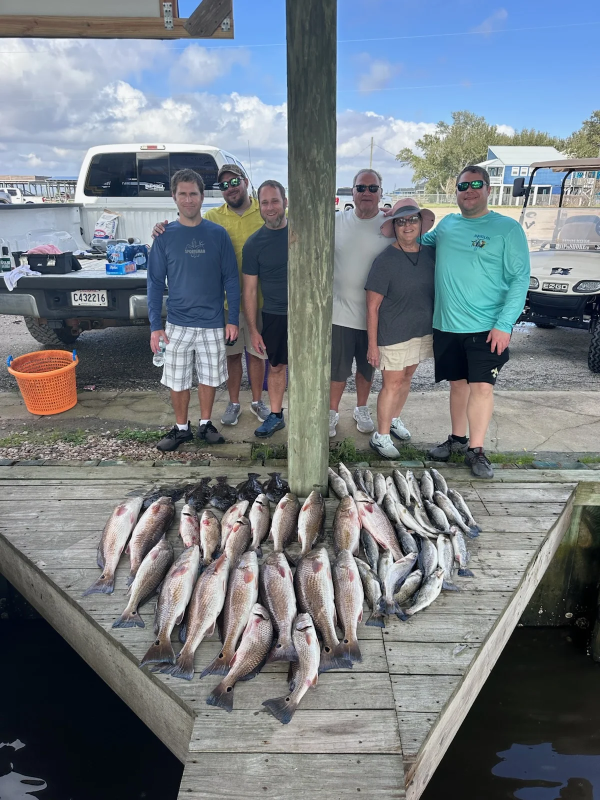 Fishing in Lake Charles, Louisiana