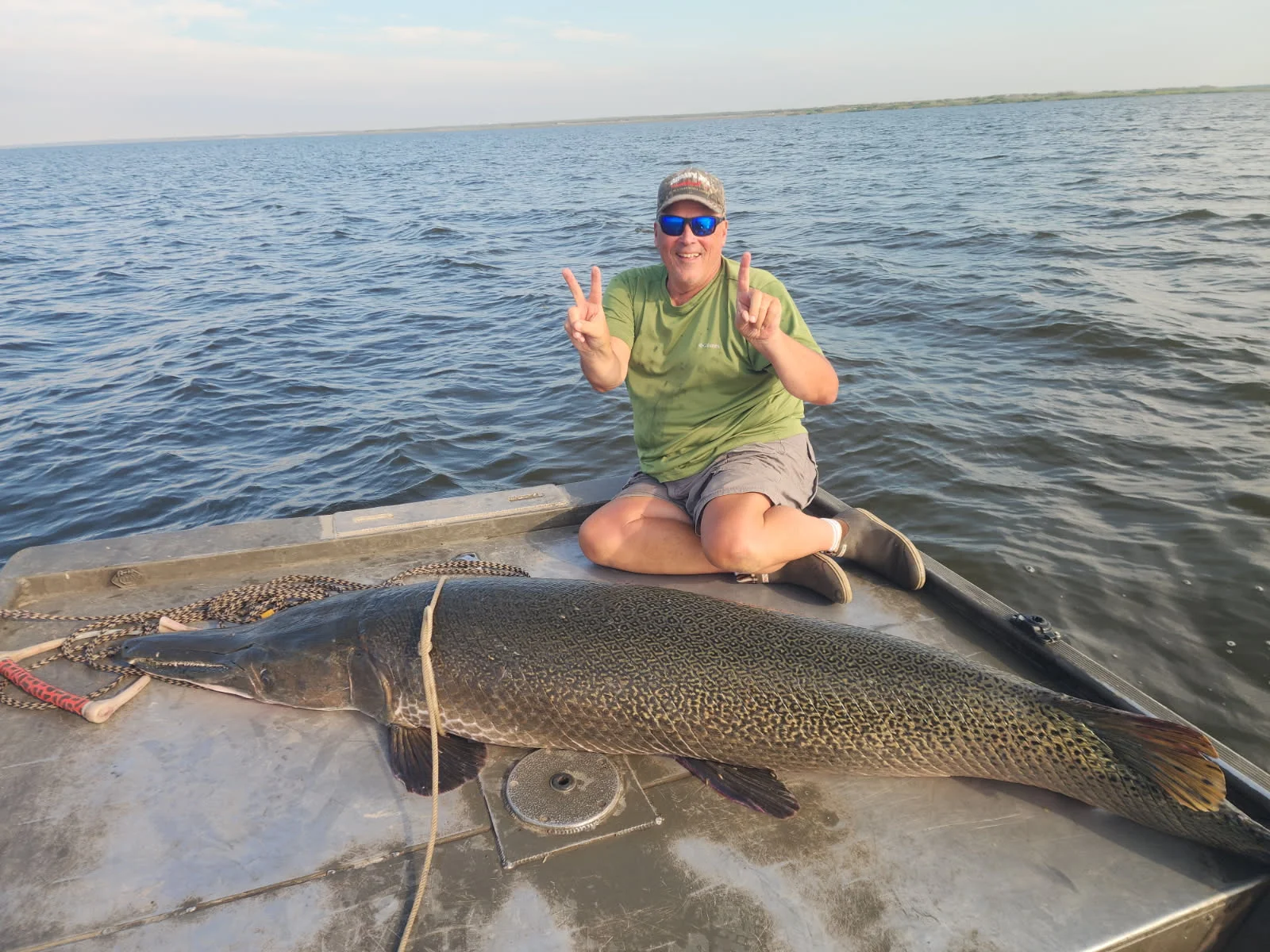 Fishing in Coldspring, Texas