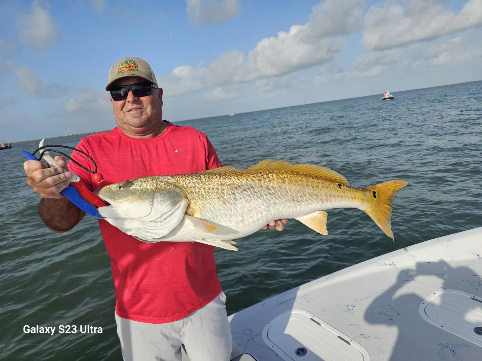 Fishing in Port O'Connor, Texas